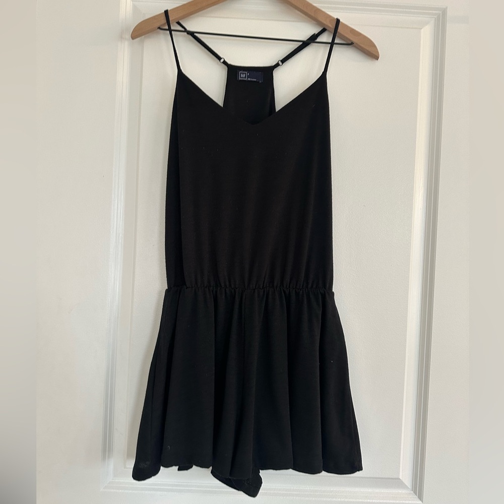GAP Black Sleeveless Romper